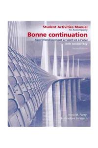 Student Activities Manual for Bonne Continuation