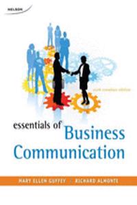 Essentials Of Business Communication