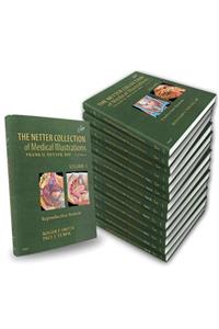 Netter Collection of Medical Illustrations Complete Package