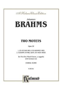 Brahms 2 Motets Op. 29 V