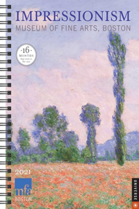 Impressionism 16-Month 2020-2021 Engagement Calendar