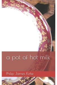 pot of hot milk