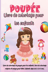 Poupée Livre de Coloriage Pour les Enfants