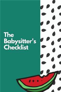 The Babysitter's Checklist