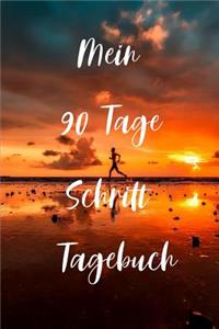 Mein 90 Tage Schritt Tagebuch