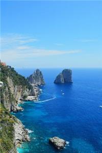 Journal Mediterranean Sea Capri Italy 150 Lined Sheets Full Image