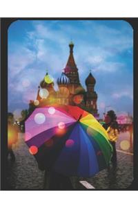 Cornell Notes Notebook - Red Square in Moscow