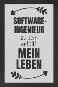 Softwareingenieur zu sein: DIN A5 - 120 Punkteraster Seiten - Kalender - Notizbuch - Notizblock - Block - Terminkalender - Abschied - Abschiedsgeschenk - Ruhestand - Arbeitsko