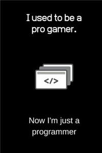 I used to be a pro gamer. Now I'm just a programmer