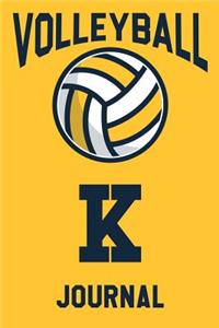 Volleyball Journal K
