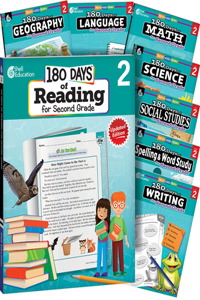 180 Days™ Bundle Grade 2: 8-Book Set