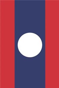 Laos Flag Journal