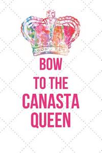 Bow to the Canasta Queen: Blank Line Journal