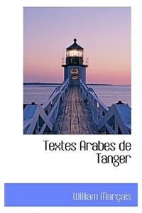 Textes Arabes de Tanger