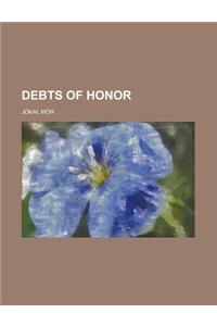 Debts of Honor