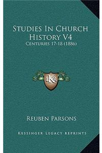 Studies In Church History V4