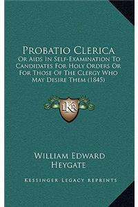 Probatio Clerica