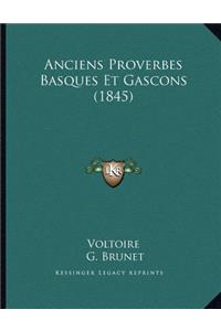 Anciens Proverbes Basques Et Gascons (1845)