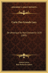 Carte Des Grands Lacs