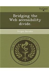 Bridging the Web Accessibility Divide