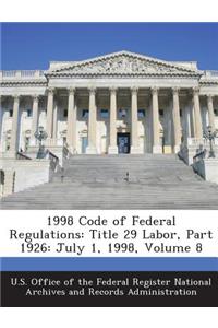 1998 Code of Federal Regulations