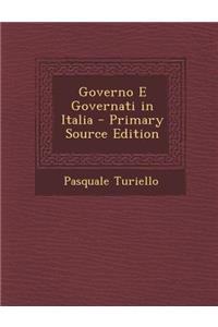 Governo E Governati in Italia