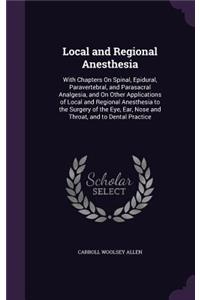 Local and Regional Anesthesia