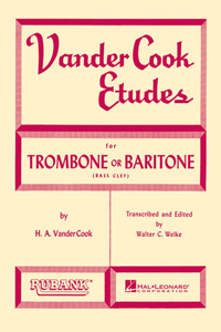 Vandercook Etudes for Trombone or Baritone