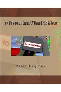 How To Make An Online CV Using FREE Software