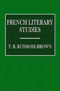 French Literary Studies