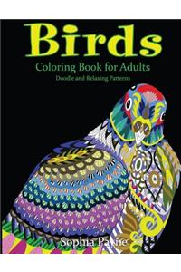 Birds Coloring Book for Adults