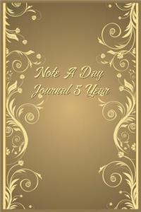 Note A Day Journal 5 Year
