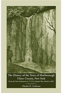 History of the Town of Marlborough, Ulster County, New York