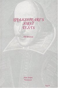 Shakespeare's First Texts