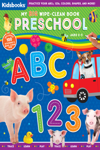 My Big Wipe-Clean Book: Preschool ABC 123