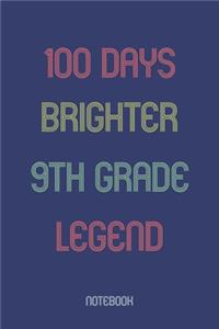 100 Days Brighter 9th Grade Legend