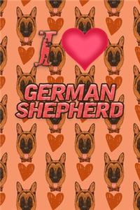 I Love German Shepherd