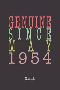 Genuine Since May 1954