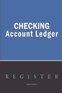 Checking account ledger - Large version