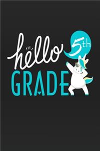Hello 5th Grade