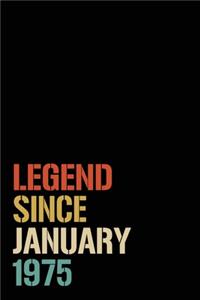 Legend Since January 1975