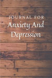 Journal For Anxiety And Depression