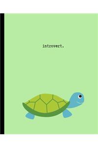 introvert.