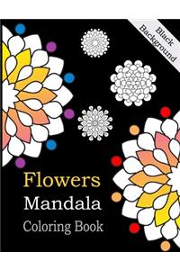 Flowers Mandala Coloring Book