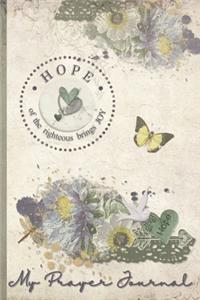 My Prayer Journal, HOPE