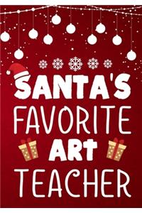 Santa's Favorite Art Teacher