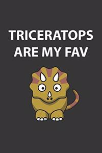 My Fav Triceratops Notebook