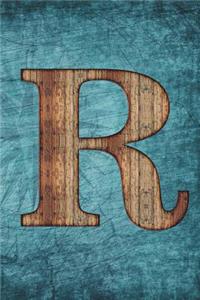 Monogrammed Notebook - R