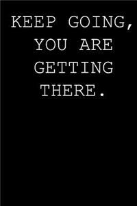 Keep going, you are getting there.