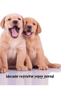 Labrador Retriever Puppy Journal